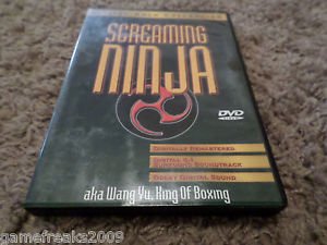 SCREAMING NINJA AKA WANG YU KING OF BOXING DVD