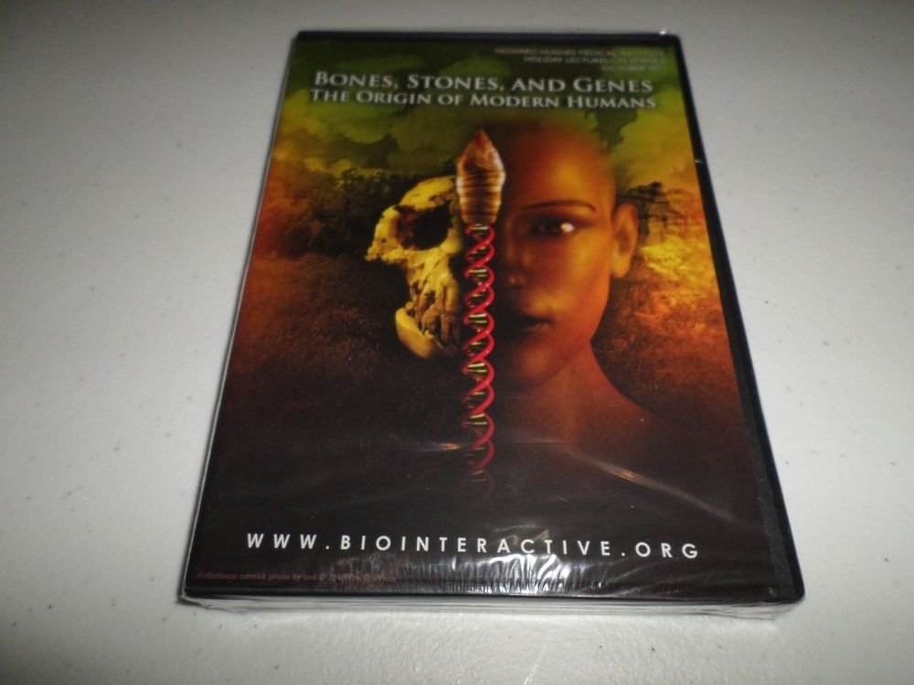HOWARD HUGHES LECTURES OCT 2011 BONES STONES GENES ORIGIN MODERN HUMANS DVD