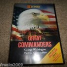 HISTORY CHANNEL GREAT COMMANDERS GEORGE WASHINGTON FIRST AMERICAN HERO DVD