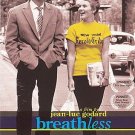 JEAN-LUC GODARD Breathless (DVD, 2001) JEAN-PAUL BELMONDO FRENCH W/ENGLISH TITLE