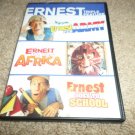 ERNEST IN THE ARMY,ERNEST GOES TO AFRICA,ERNEST GOES TO SCHOOL DVD (JIM VARNEY)