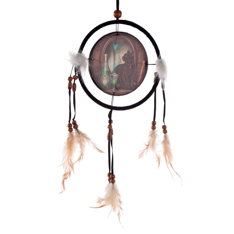 Lisa Parker Absinthe Cat Dreamcatcher Small