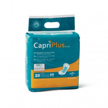 Medline Capri Plus Bladder Control Pads - Case