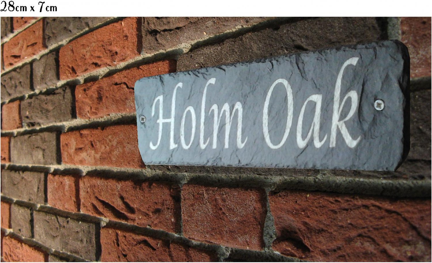 Slate House Sign