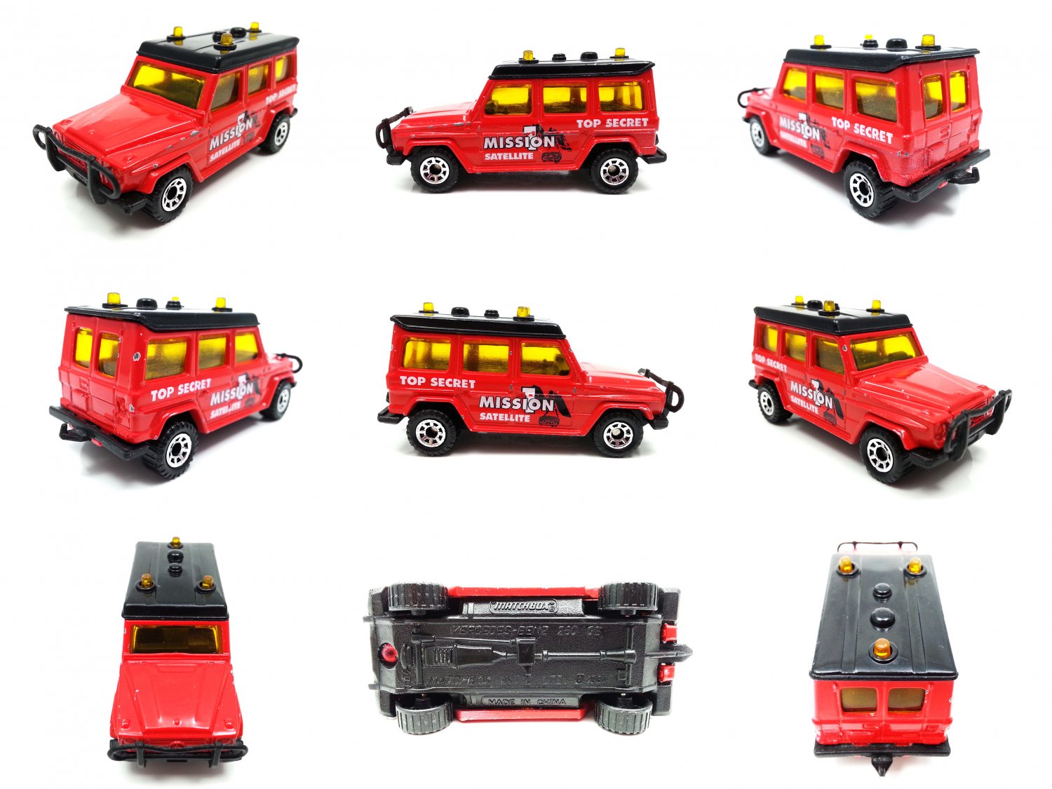 mercedes g class matchbox