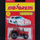 Majorette Tractor with Brown Plow / #208 / Made in France