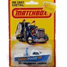 Matchbox Police Launch / 1980 / #52 / Rare Variation With No Horns