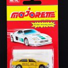 Majorette Audi 90 / #239 / Yellow w/ Black Audi 90 & Audi Logo on Sides