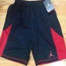 Jordan Shorts Boys Size L 12-13 Yrs Old Black Red Activewear Dri Fit Basketball