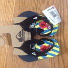 toddler quicksilver flip flops Size 4,6 brand new