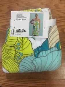 women's shower wrap room essentials one size fits most, plush and absorbent new
