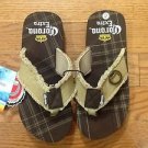 New size 8-9 Corona Rubber sole & Cotton Beach Sandal Flip Flop w/Bottle Opener