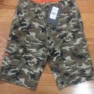 eddie bauer cargo 14 shorts size camo new nwt kids green