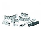 Craftsman 30pc Max Axess 1/4 & 3/8-in. Dr. Socket Wrench Set