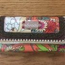 Artist Circle Sakroots Trifold Wallet - Apricot Flower Power - NWT very cute