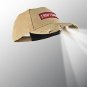 Craftsman 4 LED Adjustable Lighted Work Cap, Khaki Tan/Hiking Headlamps