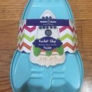 nordic ware rocket ship baking pan moule NWT to decorate your cake light blue