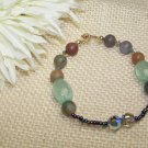 Lemon Quartz Octagon Bracelet