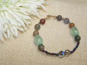 Lemon Quartz Octagon Bracelet