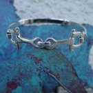 Equestrian Large Bit Bangle Bracelet Horse Jewelry Equestrian Jewelry