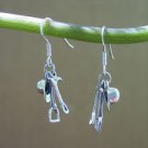 Helmet Cap Crop and Stirrup Charm Equestrian Jewelry