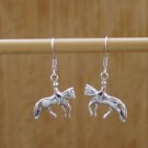 Dressage Horse and Rider Earring ,Equestrian Jewelry