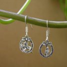 Hunter Jumper in Horseshoe Bow Earrings,Equestrian Jewelry