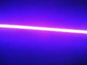 Ultraviolet LED strip Black Light Night Fishing Waterproof ip65 5050 16 FEET