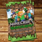 BD 009 Minecraft Birthday Invitation