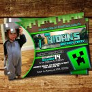 BD 038 Minecraft Birthday Invitation 4 copy