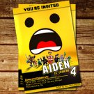 BD #067 Lego Emmet Birthday Invitation copy