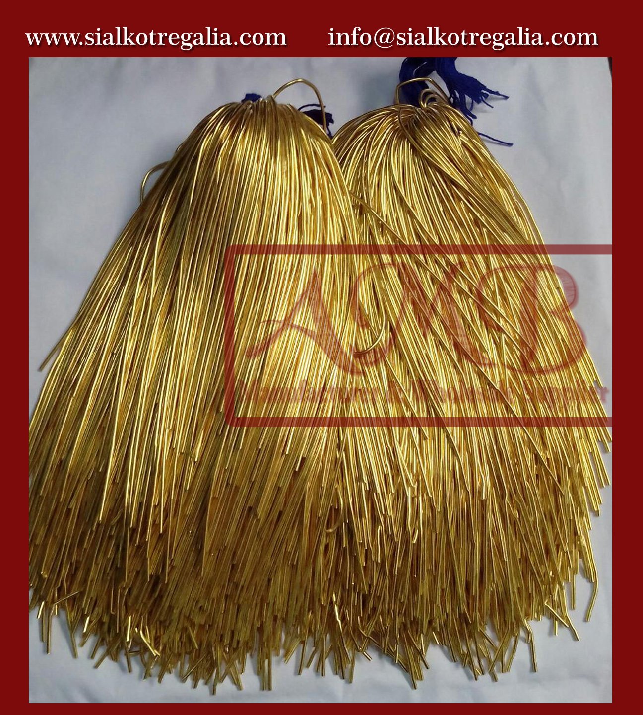 Bullion wire thread