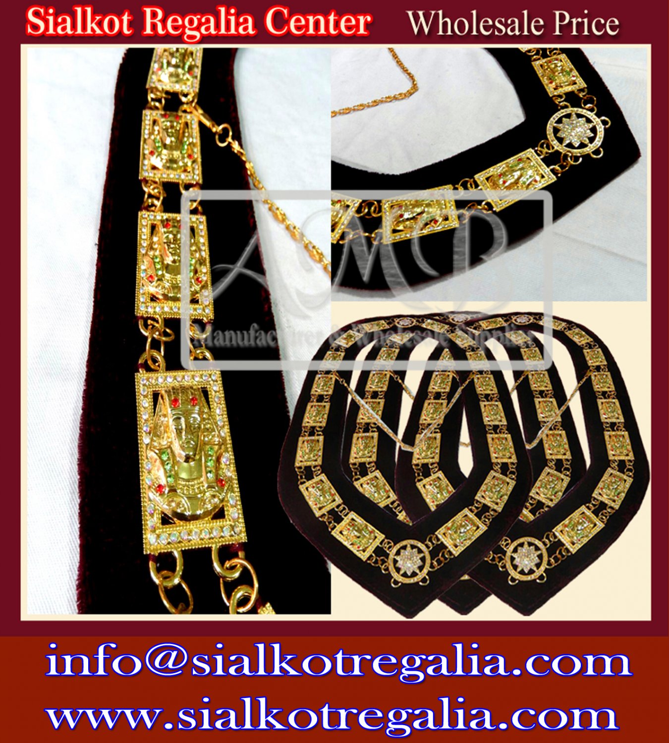 Masonic chain collar