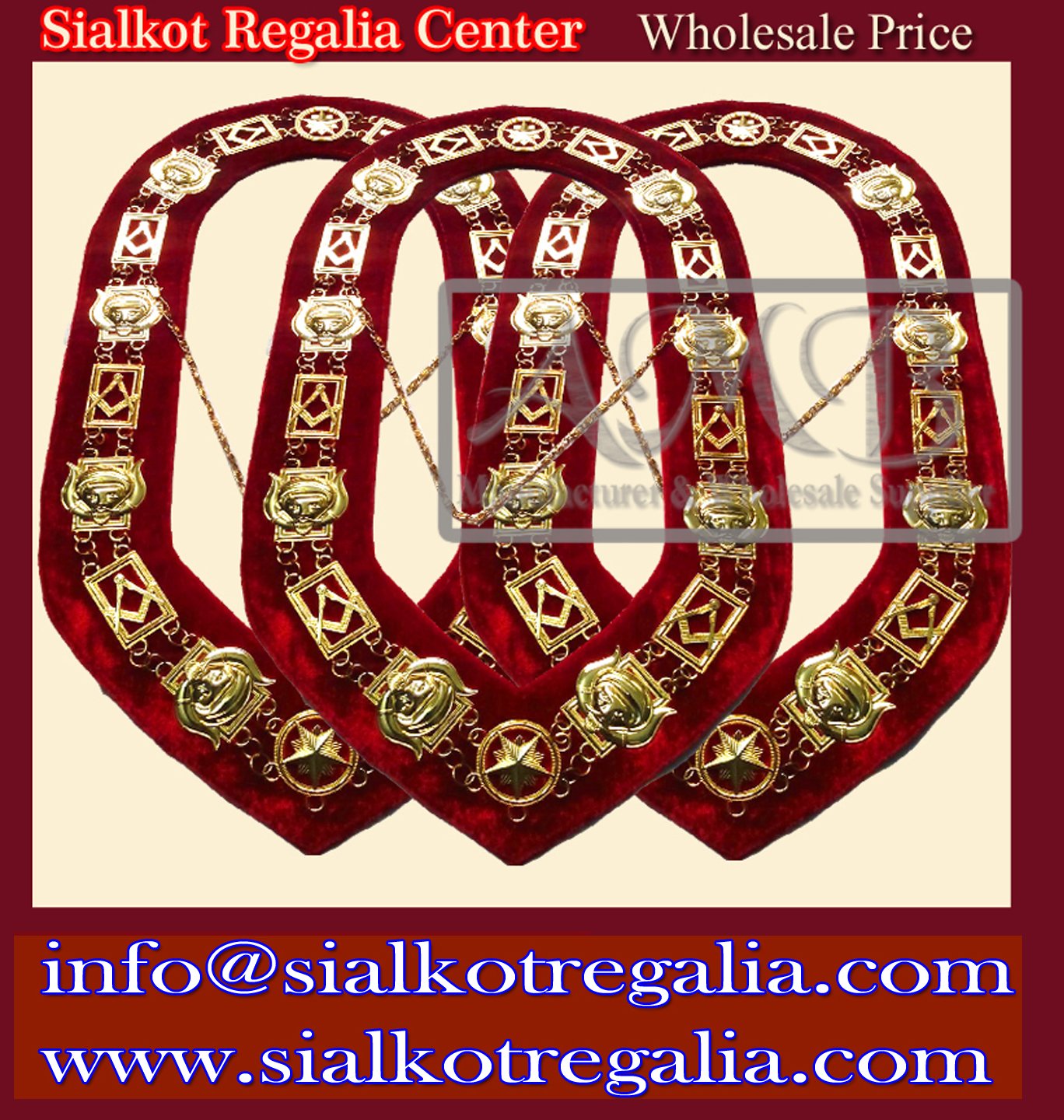 Masonic chain collar