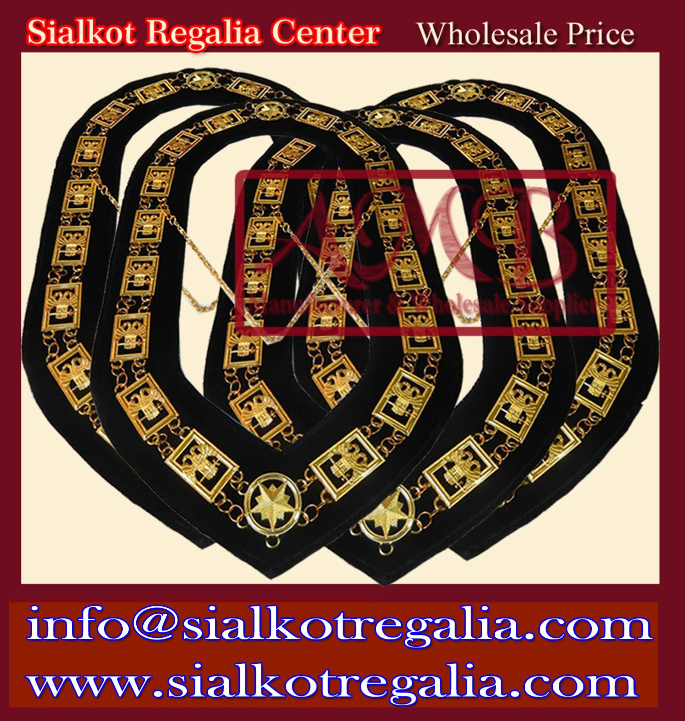 Masonic chain collar
