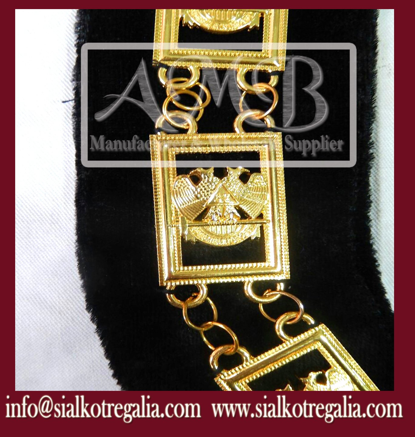 Masonic chain collar