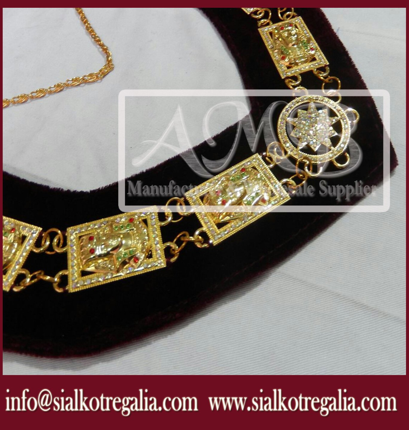 Masonic chain collar