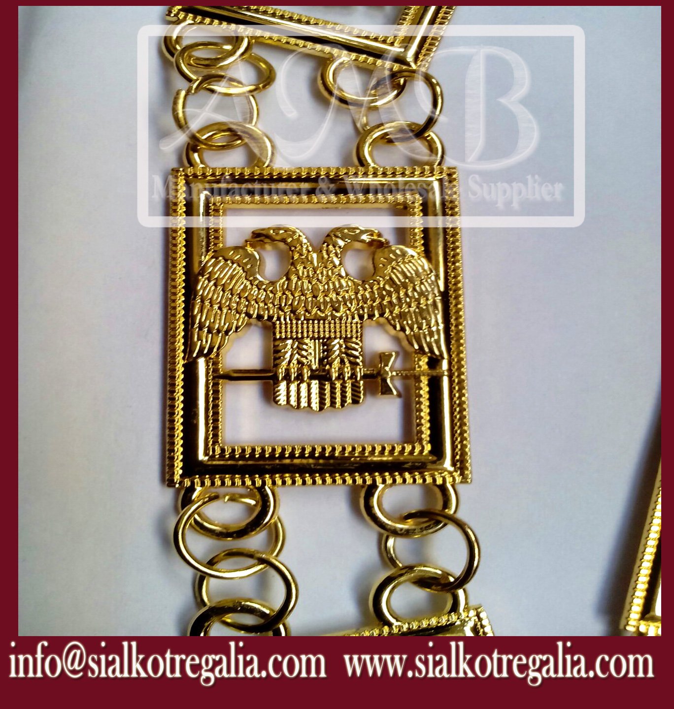 Masonic chain collar
