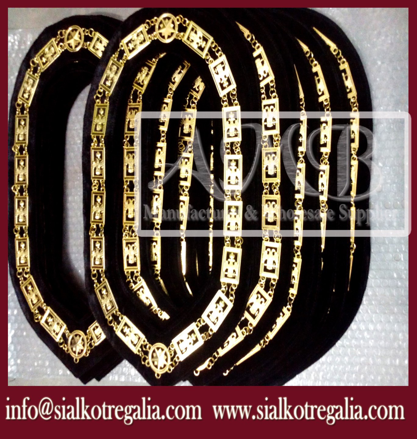 Masonic chain collar