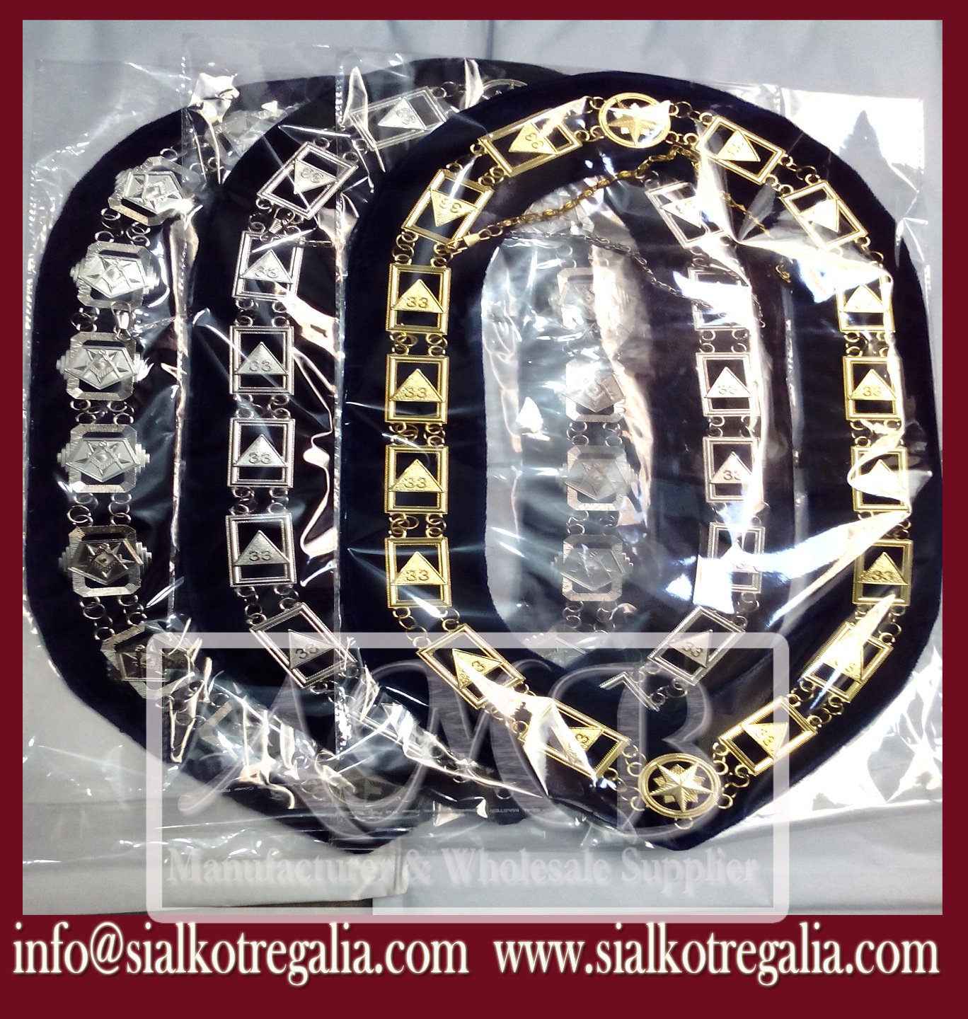 Masonic chain collar