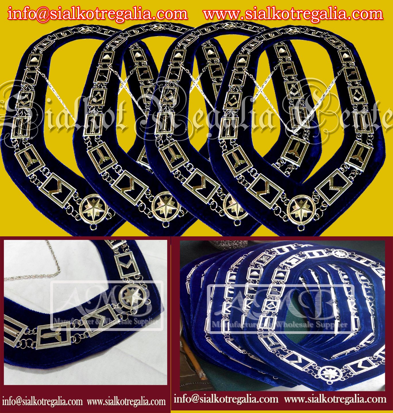 Masonic chain collar