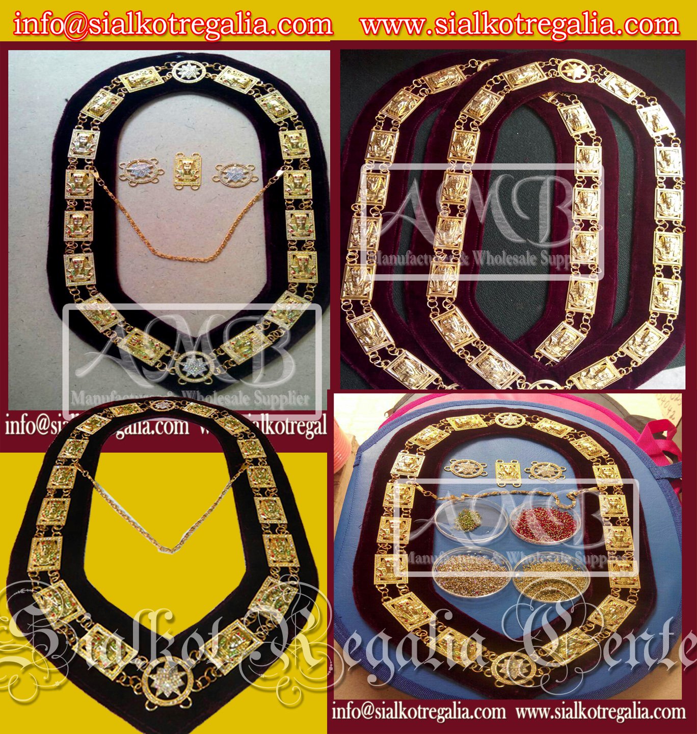 Masonic chain collar