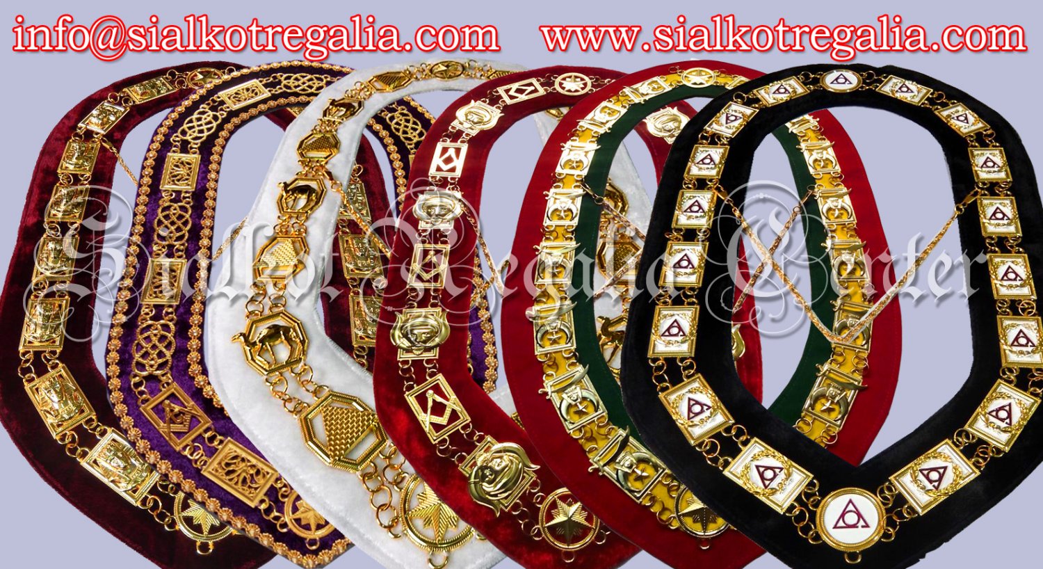 Masonic chain collar