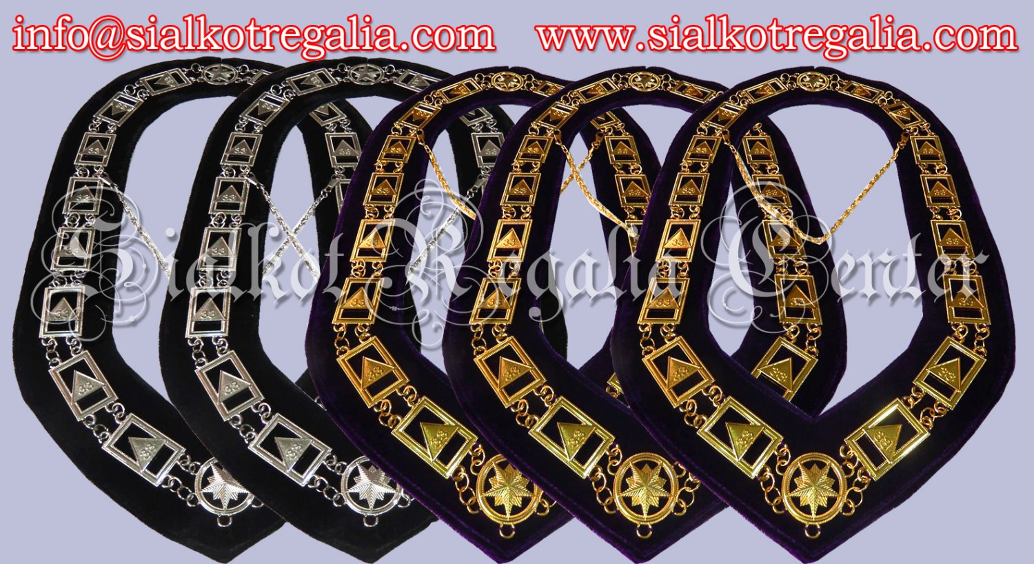 Masonic chain collar