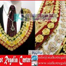 Shriner Chain collar rhinestone on Tricolour backing
