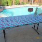 Custom Fit Stay Put Nutcracker Christmas Tablecloth or Table Cover 6 ft. Table