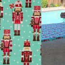 Custom Fit Stay Put Nutcracker Christmas Tablecloth or Table Cover 6 ft. Table