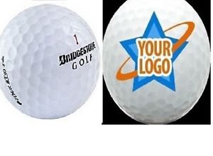 3 Dozen (Bridgestone B330s Custom LOGO) Refinished Golf Balls Text Or Image