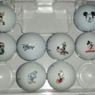 3 Dozen (Assorted 8 Disney Characters) Pinnacle Mix MINT / AAAAA Golf Balls