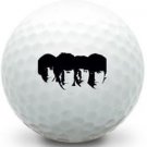(12) 1 Dozen Nike Mix (The Beatles Face Logos) Near MINT /AAAA Used Golf Balls